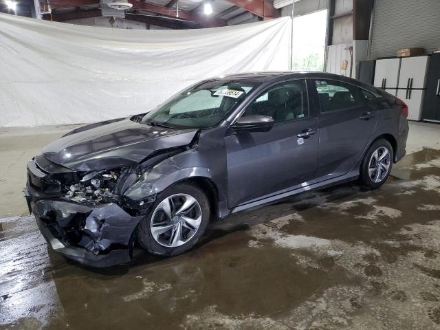 2HGFC2F63KH553458 - 2019 HONDA CIVIC LX GRAY photo 1