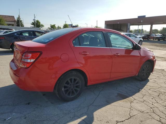 1G1JD5SB7H4151161 - 2017 CHEVROLET SONIC LT RED photo 3