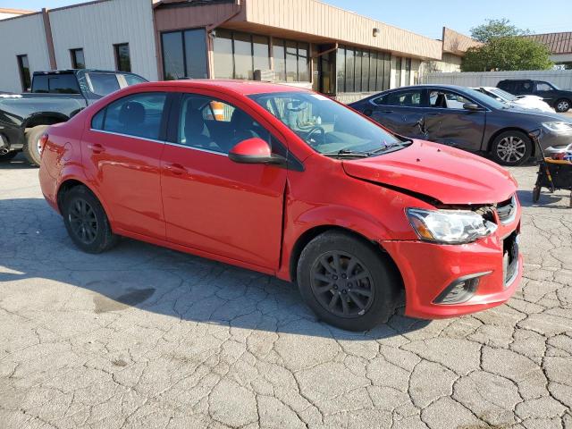 1G1JD5SB7H4151161 - 2017 CHEVROLET SONIC LT RED photo 4