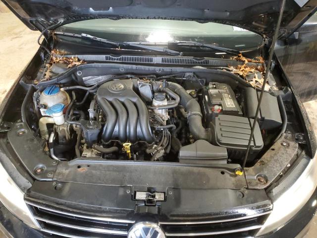 3VW2K7AJ8FM338106 - 2015 VOLKSWAGEN JETTA BASE შავი ფოტო 11