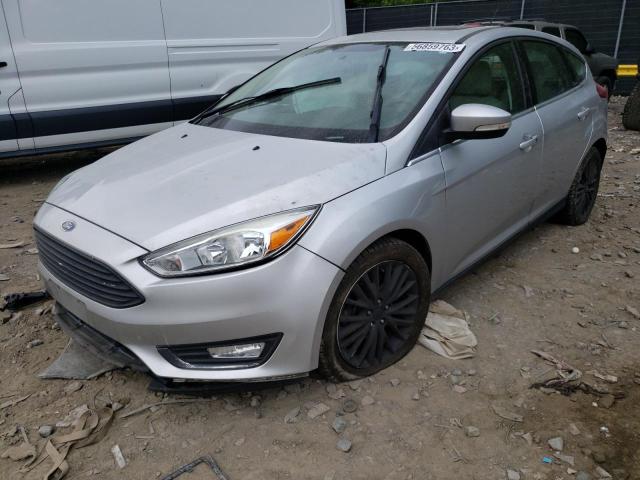 1FADP3N26FL215744 - 2015 FORD FOCUS TITANIUM SILVER photo 1