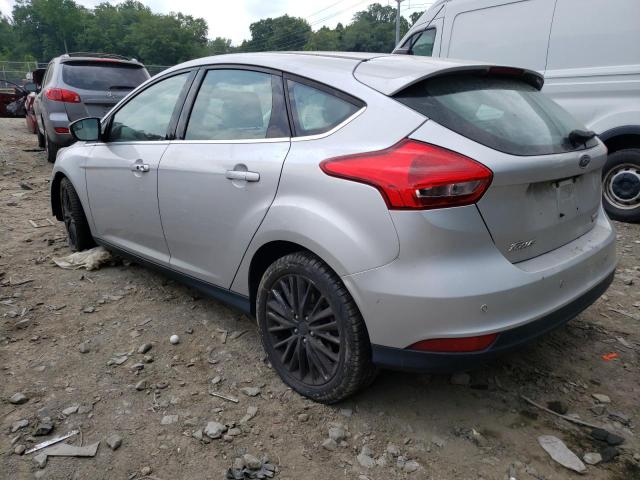 1FADP3N26FL215744 - 2015 FORD FOCUS TITANIUM SILVER photo 2