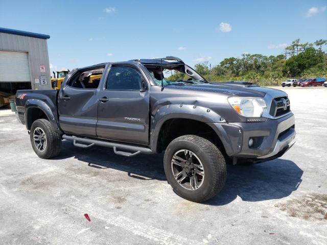 5TFJU4GN6FX087906 - 2015 TOYOTA TACOMA DOUBLE CAB PRERUNNER GRAY photo 4