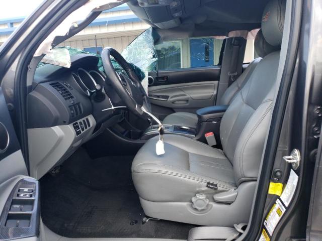 5TFJU4GN6FX087906 - 2015 TOYOTA TACOMA DOUBLE CAB PRERUNNER GRAY photo 7