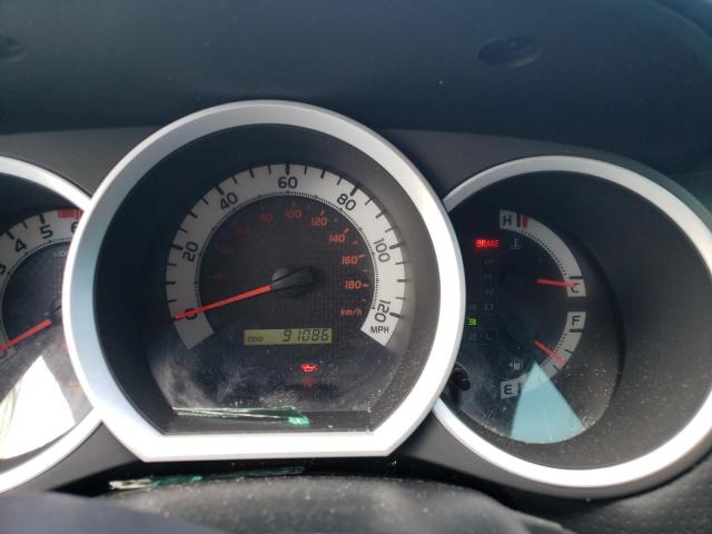 5TFJU4GN6FX087906 - 2015 TOYOTA TACOMA DOUBLE CAB PRERUNNER GRAY photo 9