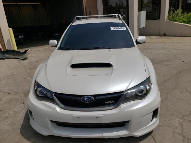 JF1GR7E66BG822800 - 2011 SUBARU IMPREZA WRX WHITE photo 5