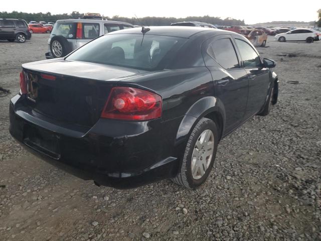 1B3BD4FB6BN563252 - 2011 DODGE AVENGER EXPRESS BLACK photo 3