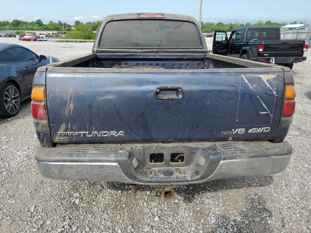 5TBBT44114S448219 - 2004 TOYOTA TUNDRA ACCESS CAB SR5 BLUE photo 6