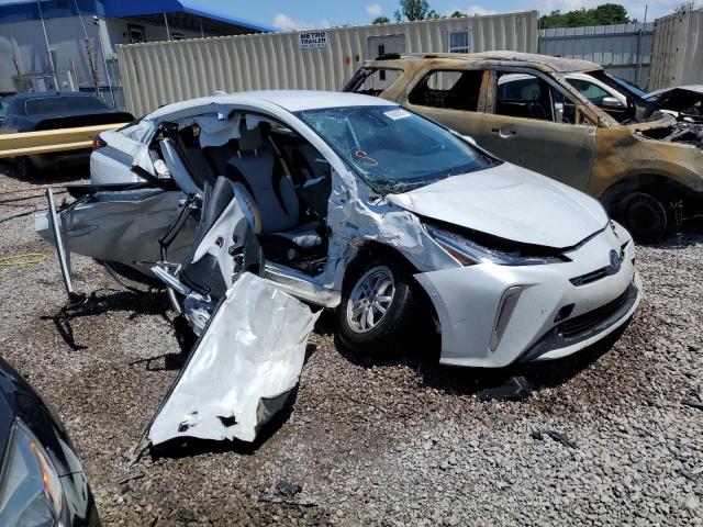 JTDL9MFU4M3030708 - 2021 TOYOTA PRIUS LE WHITE photo 4