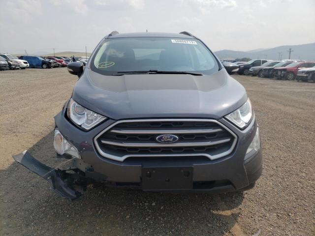 MAJ6S3GL6NC468333 - 2022 FORD ECOSPORT SE GRAY photo 5