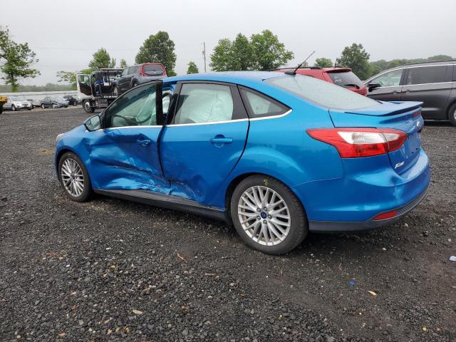 1FADP3J21EL415743 - 2014 FORD FOCUS TITANIUM BLUE photo 2