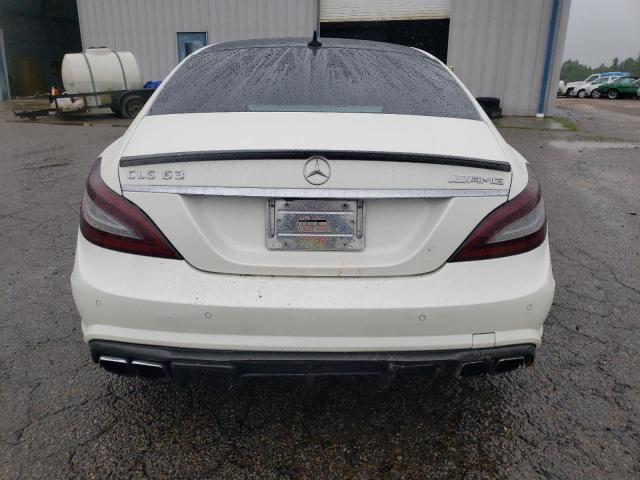 WDDLJ7EB1CA041044 - 2012 MERCEDES-BENZ CLS 63 AMG WHITE photo 6