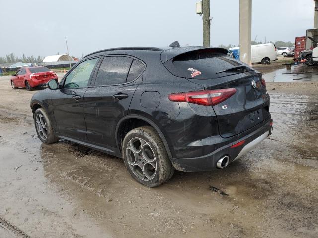 ZASFAKPN3J7B75749 - 2018 ALFA ROMEO STELVIO SPORT BLACK photo 2