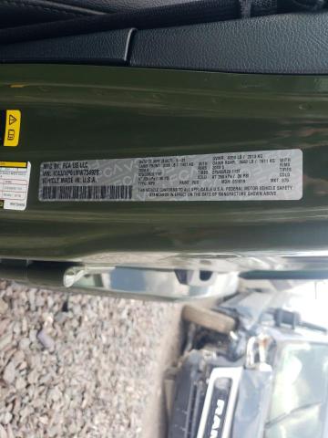 1C4JJXP61MW734928 - 2021 JEEP WRANGLER U SAHARA 4XE GREEN photo 10