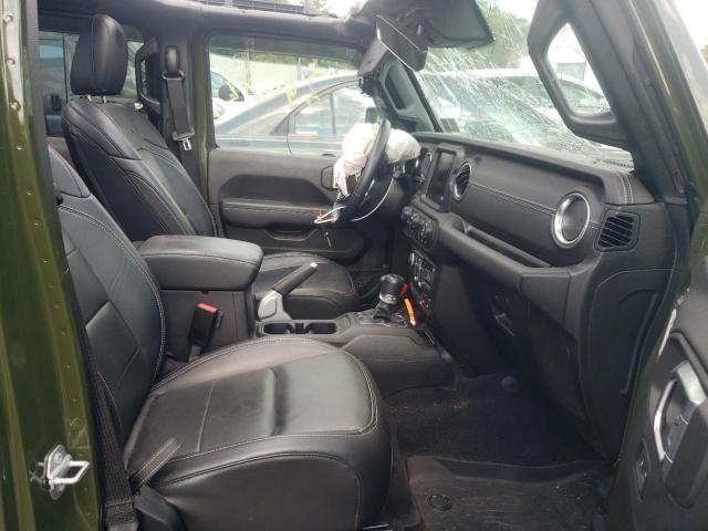 1C4JJXP61MW734928 - 2021 JEEP WRANGLER U SAHARA 4XE GREEN photo 5