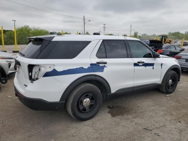 1FM5K8AW1LGA45375 - 2020 FORD EXPLORER POLICE INTERCEPTOR WHITE photo 3