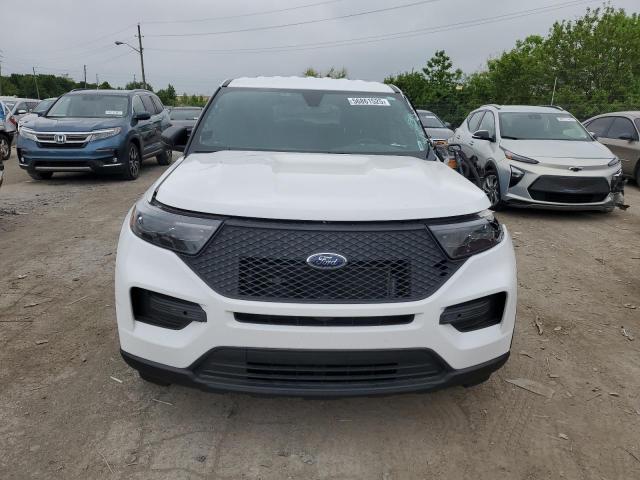 1FM5K8AW1LGA45375 - 2020 FORD EXPLORER POLICE INTERCEPTOR WHITE photo 5