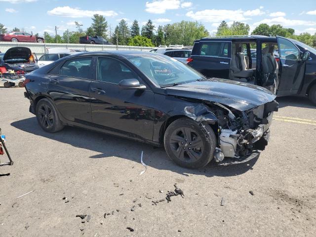 5NPLS4AG0MH006304 - 2021 HYUNDAI ELANTRA SEL BLACK photo 4