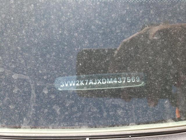 3VW2K7AJXDM437569 - 2013 VOLKSWAGEN JETTA BASE أحمر صورة 12