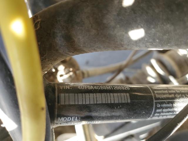 4UF5A4GB0MT200326 - 2021 ARCTIC CAT 4WHEELER Կանաչ լուսանկար 10