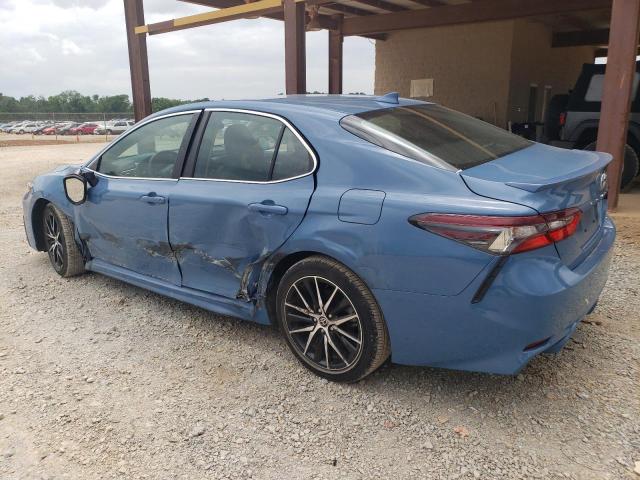 4T1G11AK8PU089008 - 2023 TOYOTA CAMRY SE NIGHT SHADE BLUE photo 2