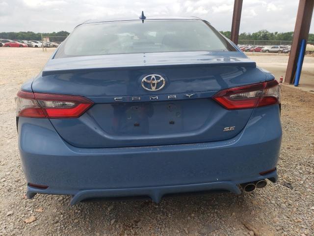 4T1G11AK8PU089008 - 2023 TOYOTA CAMRY SE NIGHT SHADE BLUE photo 6