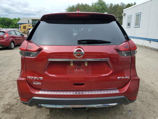 5N1AT2MV7JC847364 - 2018 NISSAN ROGUE S RED photo 6