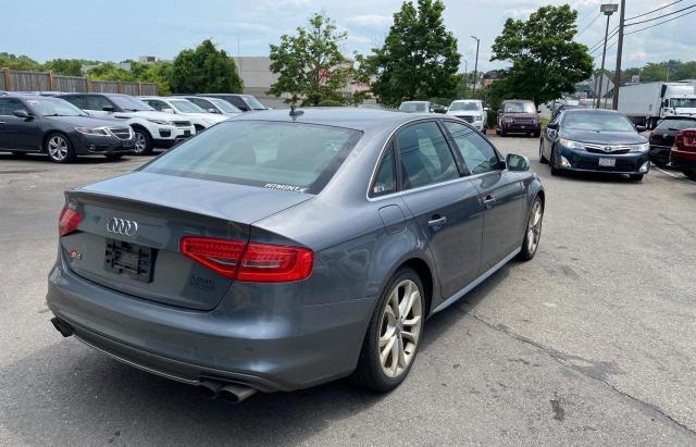 WAUBGAFL3DA135935 - 2013 AUDI S4 PREMIUM PLUS GRAY photo 4