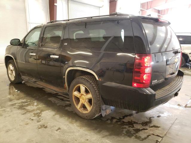 1GNFK16358J181590 - 2008 CHEVROLET SUBURBAN K1500 LS BLACK photo 2