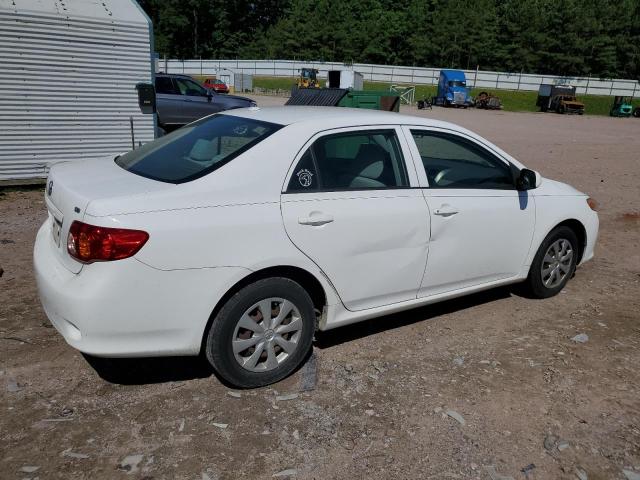 JTDBL40EX99059276 - 2009 TOYOTA COROLLA BASE WHITE photo 3