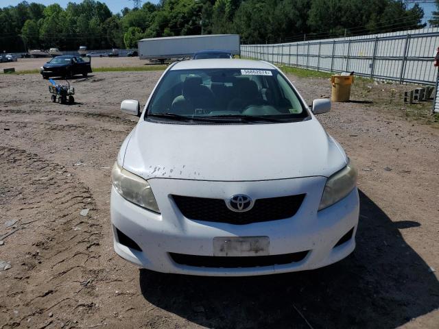 JTDBL40EX99059276 - 2009 TOYOTA COROLLA BASE WHITE photo 5