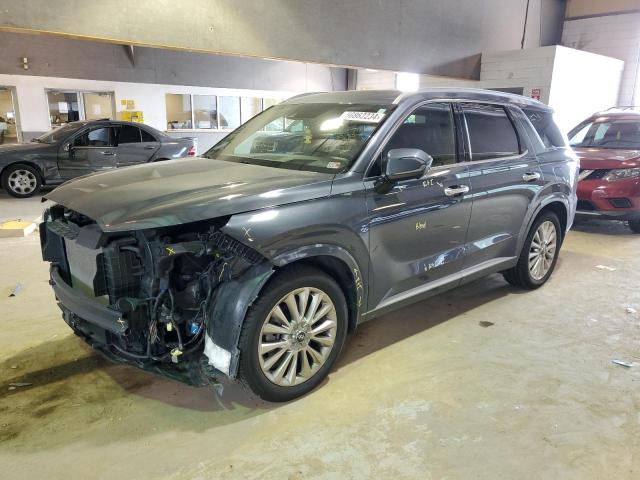 KM8R5DHE9LU168633 - 2020 HYUNDAI PALISADE LIMITED GRAY photo 1