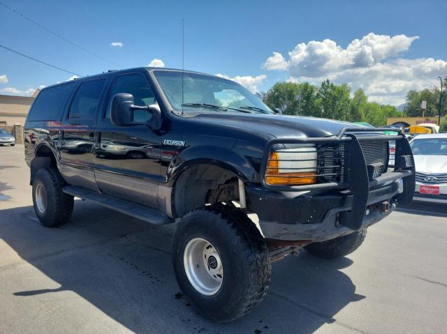 1FMNU41S81EB17651 - 2001 FORD EXCURSION XLT BLACK photo 1