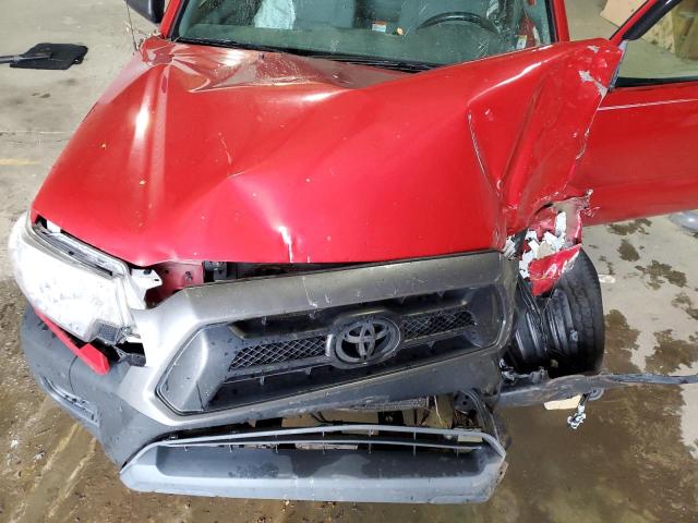 5TFTX4CN4FX048334 - 2015 TOYOTA TACOMA ACCESS CAB წითელი ფოტო 11