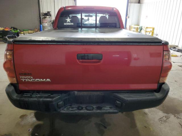 5TFTX4CN4FX048334 - 2015 TOYOTA TACOMA ACCESS CAB წითელი ფოტო 6