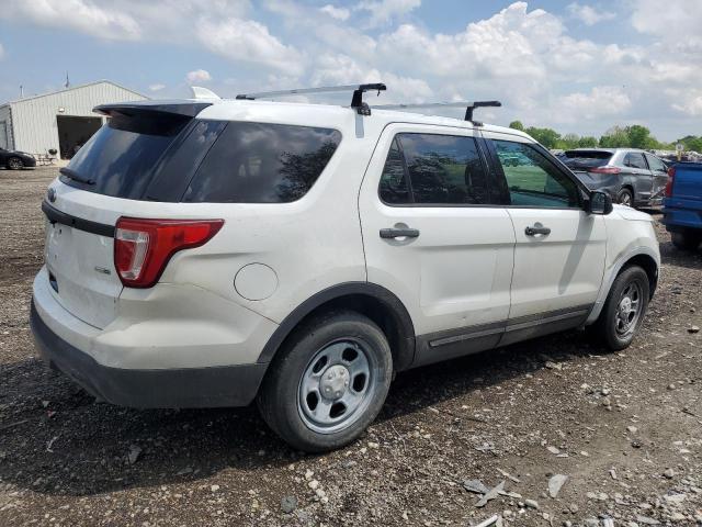 1FM5K8AR4GGA08224 - 2016 FORD EXPLORER POLICE INTERCEPTOR 白色 照片 3