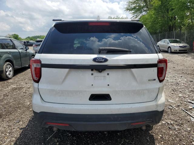 1FM5K8AR4GGA08224 - 2016 FORD EXPLORER POLICE INTERCEPTOR 白色 照片 6