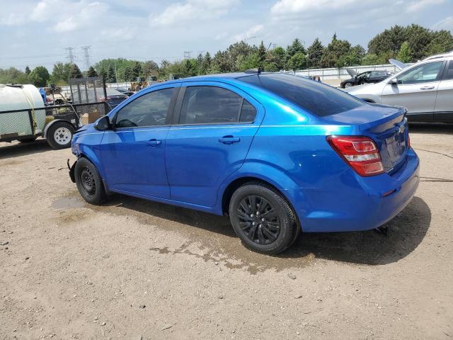 1G1JB5SH3H4135503 - 2017 CHEVROLET SONIC LS BLUE photo 2