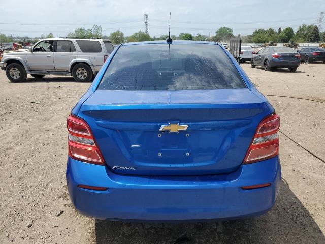1G1JB5SH3H4135503 - 2017 CHEVROLET SONIC LS BLUE photo 6