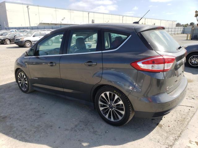 1FADP5DU8JL101512 - 2018 FORD C-MAX TITANIUM GRAY photo 2