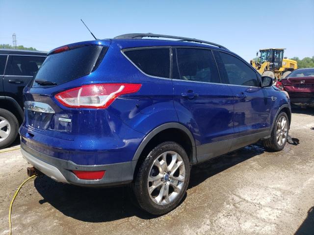 1FMCU0H96DUA00650 - 2013 FORD ESCAPE SEL BLUE photo 3