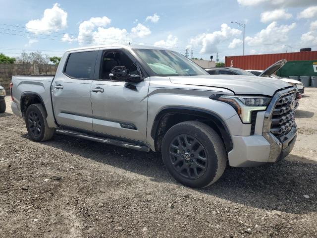 5TFNA5AB7RX035218 - 2024 TOYOTA TUNDRA CREWMAX PLATINUM Күміс фото 4