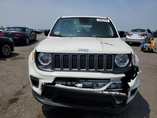 ZACNJDA19NPN52015 - 2022 JEEP RENEGADE SPORT WHITE photo 5