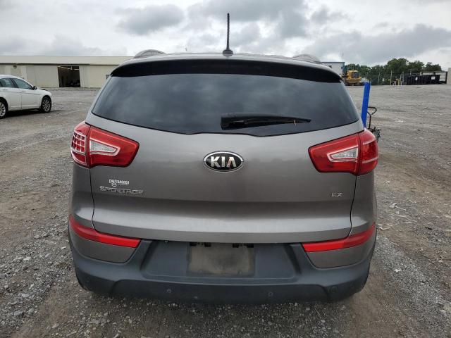 KNDPCCA23D7505342 - 2013 KIA SPORTAGE EX GRAY photo 6