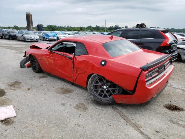 2C3CDZFJ3GH311695 - 2016 DODGE CHALLENGER R/T SCAT PACK RED photo 2