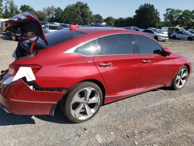 1HGCV2F94LA016198 - 2020 HONDA ACCORD TOURING RED photo 3