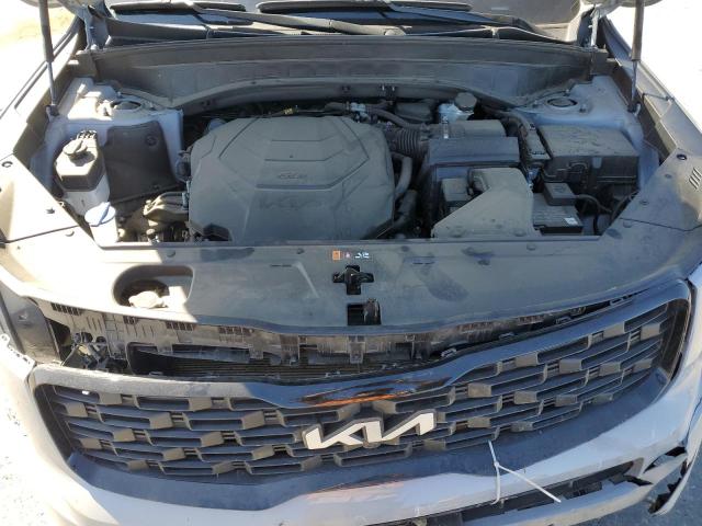 5XYP5DHC2NG302106 - 2022 KIA TELLURIDE SX GRAY photo 12