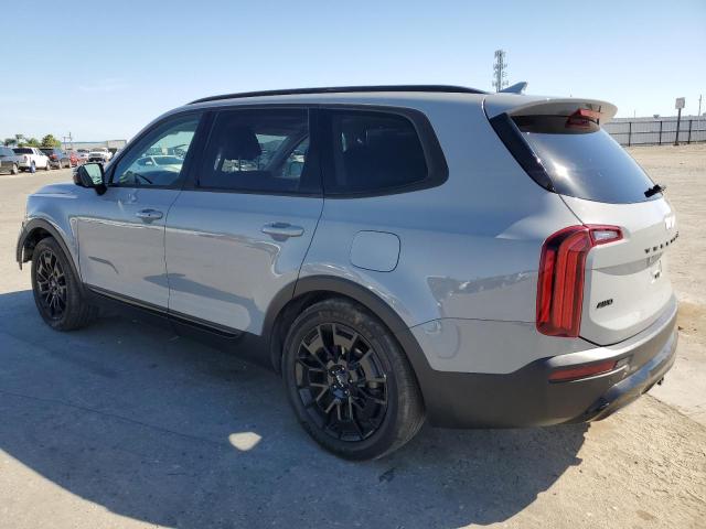 5XYP5DHC2NG302106 - 2022 KIA TELLURIDE SX GRAY photo 2