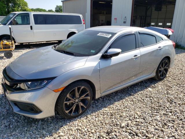 2HGFC2F8XLH551953 - 2020 HONDA CIVIC SPORT 银色 照片 1