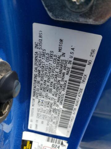 5TEJU62N86Z204400 - 2006 TOYOTA TACOMA DOUBLE CAB PRERUNNER BLUE photo 12
